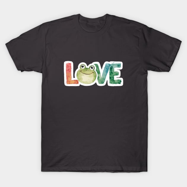 Frog Lover T-Shirt by Frogle